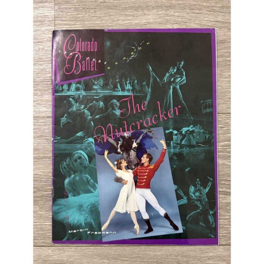 VINTAGE Colorado Ballet Nutcracker Souvenir Program Dancers Cover 1993-1994